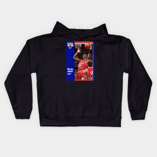 BASKETBALLART -JORDAN CARD 33 Kids Hoodie